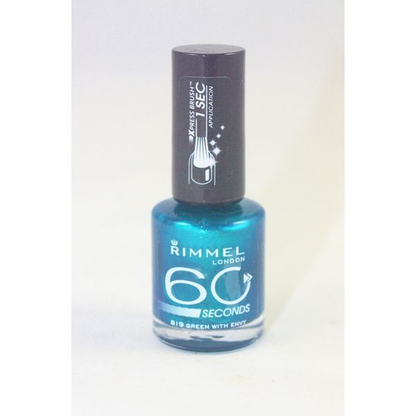 Rimmel 60 Seconds Nail Varnish Green With Envy