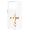 iPhone 15 Pro Jesus Cross He Is Risen Jesus Christ Happy Easter Case