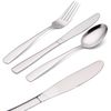 Silverware Set, 20-Piece Stainless Steel Flatware set, Tableware Cutlery Set ...