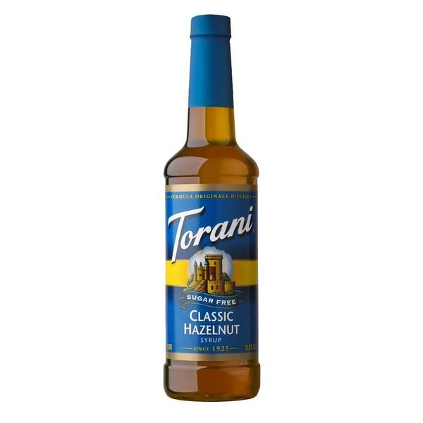 Torani Sugar-Free Syrup, Hazelnut, 25.4-Ounce Bottles (Pack of 3)