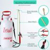 Compact Garden Pump Sprayer with Brass Wand and User-Friendly Design - 2 Gallons