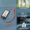 Innfeeltech 2 Pcs Car Filter Rectifier, 12V DC Car Reverse Camera Power Rectifier Power Adapter Filter