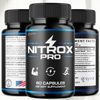 (3 Pack) Nitrox Pro for Men Advanced Max Formula Vitamin Supplement 180 Capsules
