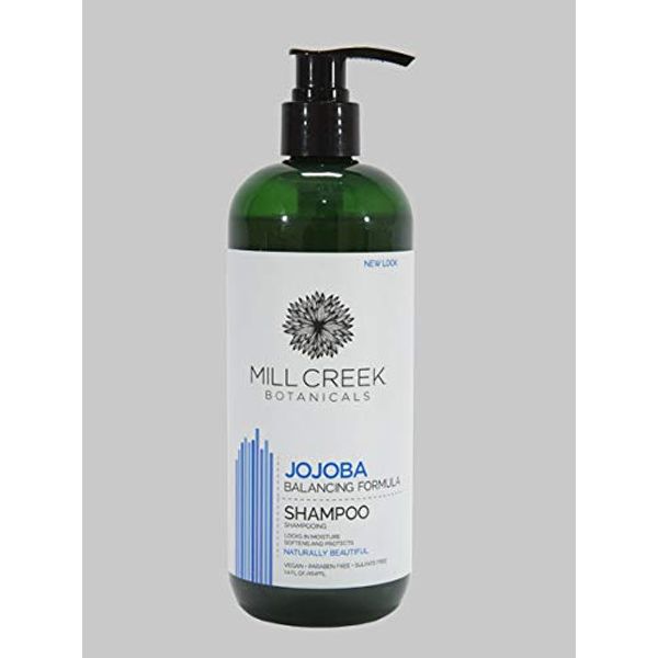 Mill Creek Botanicals Jojoba Shampoo, 14 Fluid ounce