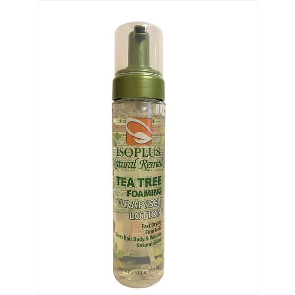 Isoplus Natural Remedy Tea Tree Foaming Wrap/Set Lotion