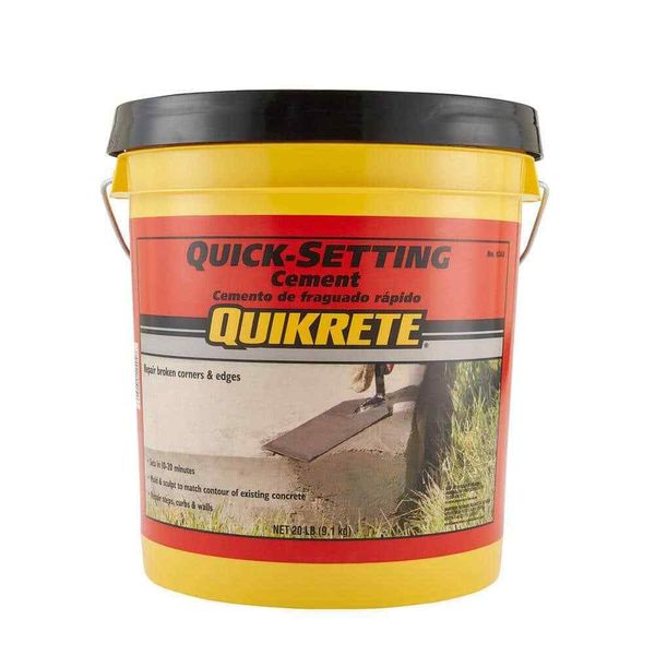 Quikrete Cement Concrete Repair Mix Quick Fast Setting Crack Sealant 20 Lb