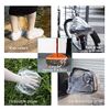 30pcs Disposable Shower Caps - Multi-Purpose Thickening Elastic Bath Cap Plastic Waterproof Clear Shower Cap Bath Shower Caps Women Spa,Men Hair Caps,Home Use,Hotel and Hair Salon, Portable Travel.(Size 46CM)
