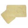 Dolphin Design 2 Piece Bath Mat & Pedestal Set (16 Colours) (See Description) (Grey)