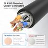 Cable Matters Snagless Cat 6a, Cat6a (SSTP, SFTP) Shielded Ethernet Cable in Black 9m