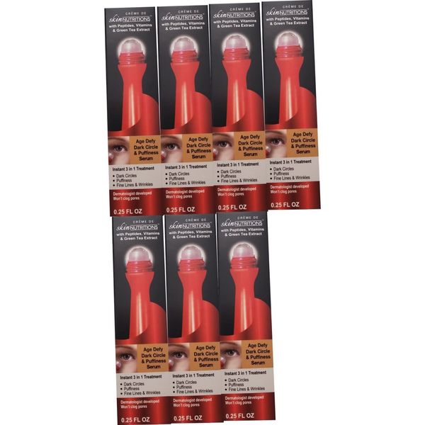 CREME DE SKIN NUTRITIONS ANTI AGE DEFY DARK CIRCLE WRINKLE SERUM ROLLER 7 UND...