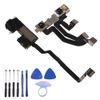 D-FLIFE Compatible with iPhone X Face Front Camera Flex Cable Replacement + Earpiece Sound Replacement for iPhone X (for iPhone X)