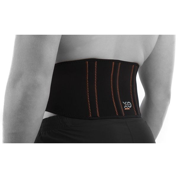 XO Kinetics - Premium Back Support Belt, Lower Back Brace - Best for Sport or Work related low back pain - Comfortable Adjustable Lightweight design suitable for Men & Women. 28-35 inch