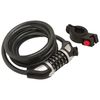 Sterling 1018C 10mm 1.8m Combination Locking Security Cable, Black