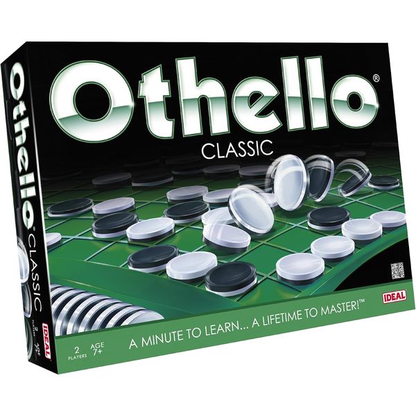 Ideal Othello Classic Game: A minute to learn, One Colour, One Size