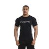 RIPT Performance Mens Workout Training Moisture Wicking Tee Contrast Quick Drying Gym T-Shirt, S