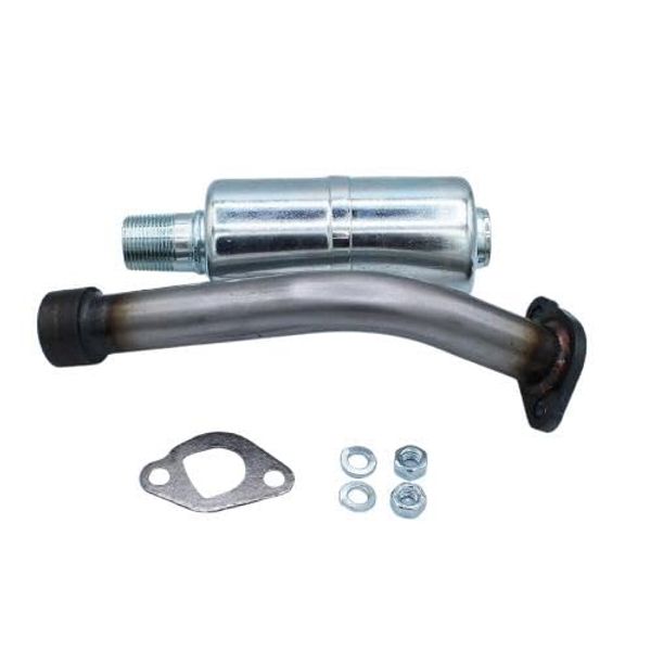 MURNELAP for Predator 212cc 224cc Mud Boat Skipper Motor Pipe Header Muffler