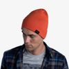 Buff Knitted Hat Niels Unisex One Size Black