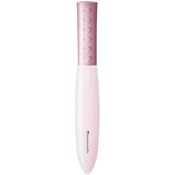 Panasonic Hot Eyelash Curler, Matsuge Kurun ("curly lashes"), features Double Heater, Pink, EH-SE10P-P