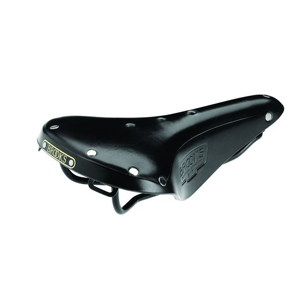 Brooks Saddles B17 Standard Bicycle Saddle (Black Rails, Black), Men's