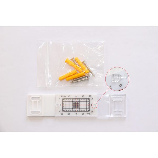 Crack Gauge Monitor， Crack Monitor with Updated Two Fixed Adapter | Crack Measure and Record Instrument for Monitoring Wall Deformation and Crack (1)