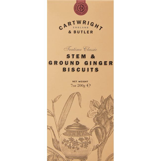 Cartwright & Butler | Stem Ginger Biscuits In Carton