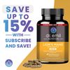 2100mg Organic Lions Mane Mushroom Supplement for Mental Clarity, Focus & Cognitive Support - Brain Boosting Nootropic Lions Mane Mushroom Capsules with 100% Organic Lions Mane Extract