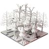 Monster Adventure Terrain 91Pc Paintable Forest Tree Set Fully Modular, Stackable 3D Tabletop World Builder-Use Alone or w/Other Sets- Compatible with DND Dungeons Dragons, Pathfinder & All RPG Games