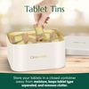 CLEANOMIC Garbage Disposal Tablets and Tablet Tin Bundle (2 Pack)