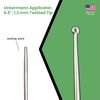 Set of 10 Uckermann Applicators, 6.5", 1.3 mm Twisted Tip