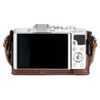 Olympus Mirrorless SLR Camera Pen E – PL7, Genuine Leather Body Jacket CS – 45B , browns
