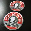 Voice Activated Say Loudly Dispense Now (2 Pack) - Sticker.