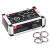 ACCO Loose Leaf Binder Rings, 3/4", Silver, 100 Rings/Box (72201)