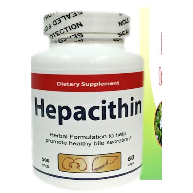 Hepacitin Natural Liver Gallbladder Cleanser Detox support Supplement Liver deto