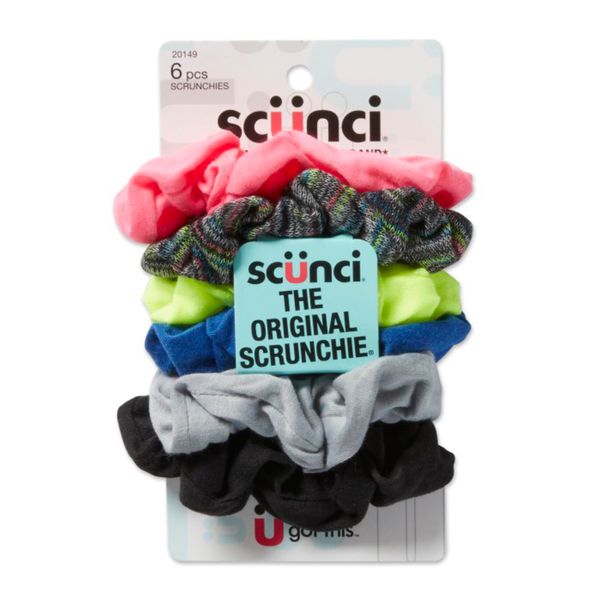 Scunci Woven Twisters Neon, 2.4 Ounce