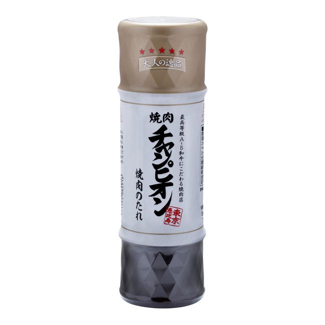 Oyaji Hiden Yakiniku Champion Yakiniku Sauce, 8.5 oz (240 g)