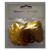 Confetti Wedding Rings Gold Table Decoration