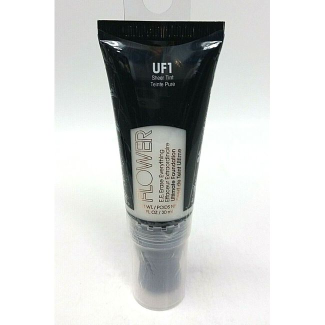 FLOWER BEAUTY Erase Everything Sheer Tint UF1 Ultimate Foundation Duo Brush 30ml