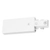 Juno Lighting R38WH LED Live End Feed Connector, White