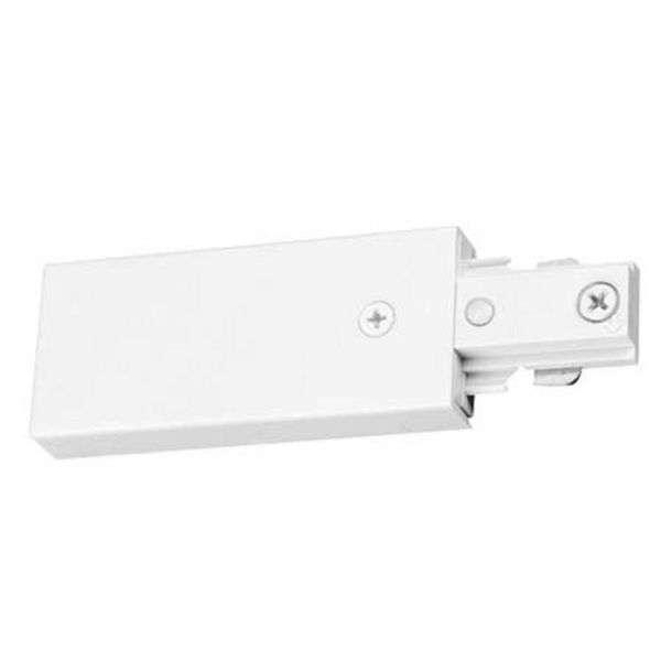Juno Lighting R38WH LED Live End Feed Connector, White