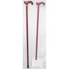 Oak L-Shaped Cane Cane Pink Image Right