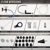 Universal Radiator Pressure Tester Vacuum Type Cooling System Refill Tool Set