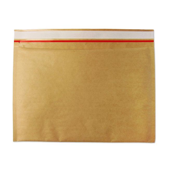 Compos Nekoposu Thin Bubble Mailers, B5, Brown (Set of 25)