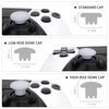 eXtremeRate Solid White Replacement Swappable Thumbsticks for PS5 Edge Controller, Custom Interchangeable Analog Stick Joystick Caps for PS5 Edge Controller - Controller & Thumbstick Base NOT Included