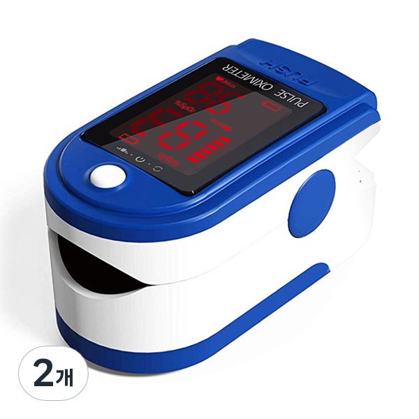 digital pulse monitor, blue, 1 piece