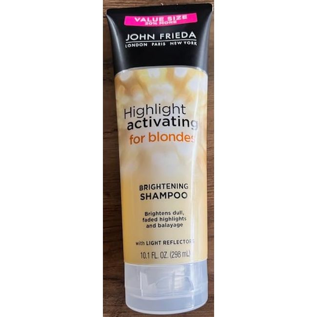 John Frieda, Highlight Activating for Blondes, Brightening Shampoo, 10.1 Fl. Oz. (1 Bottle)