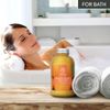 Orange Bath Salts w/Natural Orange Essential Oil 21.16 Oz - Good for Beauty - Bathing - Body Care - Wellness - Spa - Bath