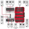 Original Einhell M-CASE 42-piece bit set (25 mm bits, 50 mm bits, magnetic holder, socket spanner, quick-change bit holder incl. storage box)