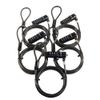 Five Pack of Sendt Black Notebook/Laptop Combination Lock Security Cables