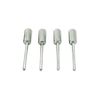 Startool Acrylic Nail Drill 3/32" STXX ST. 2X Coarse Silver *( 6 Pieces )