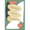 Thought Daily Planner - Lively Green: Notebook with 100days CBT thought challenging exercise